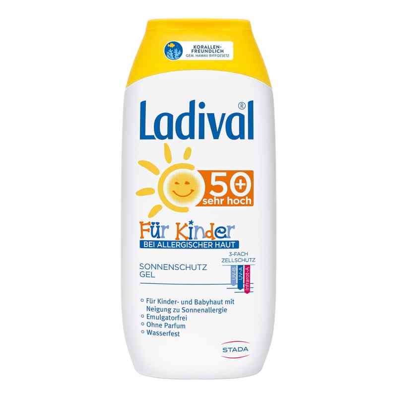 Ladival Kinder Sonnengel für Kinder bei allergischer Haut LSF 50 200 ml von STADA Consumer Health Deutschlan PZN 12372244