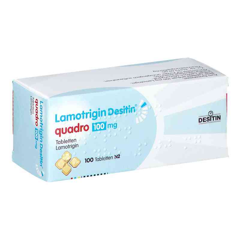 Lamotrigin Desitin Quadro 100 mg Tabletten 100 stk von Desitin Arzneimittel GmbH PZN 03806330