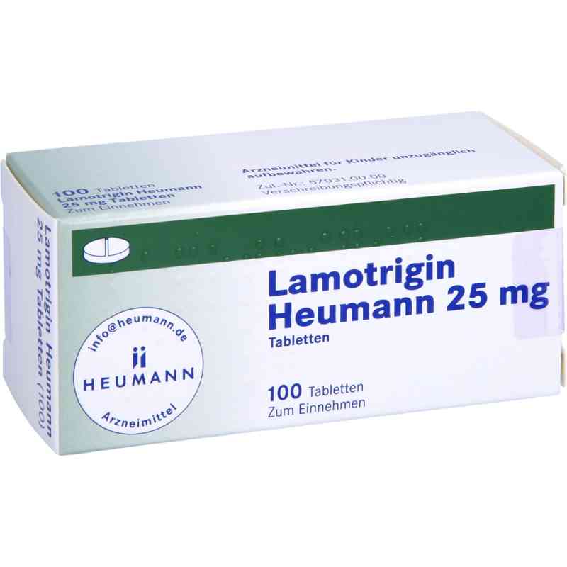 Lamotrigin Heumann 25mg 100 stk von HEUMANN PHARMA GmbH & Co. Generica KG PZN 09687381