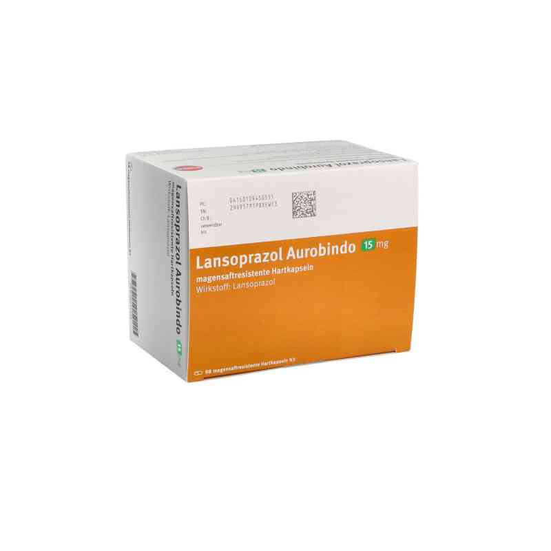 Lansoprazol Aurobindo 15mg 98 stk von PUREN Pharma GmbH & Co. KG PZN 10945055