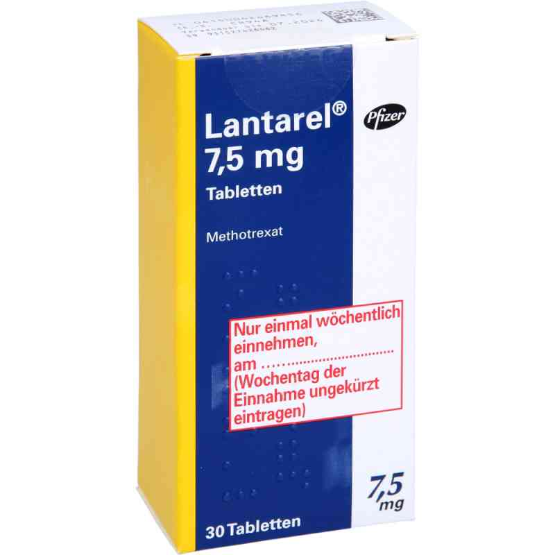 Lantarel 7,5 Tabletten 30 stk von Pfizer Pharma GmbH PZN 04246985