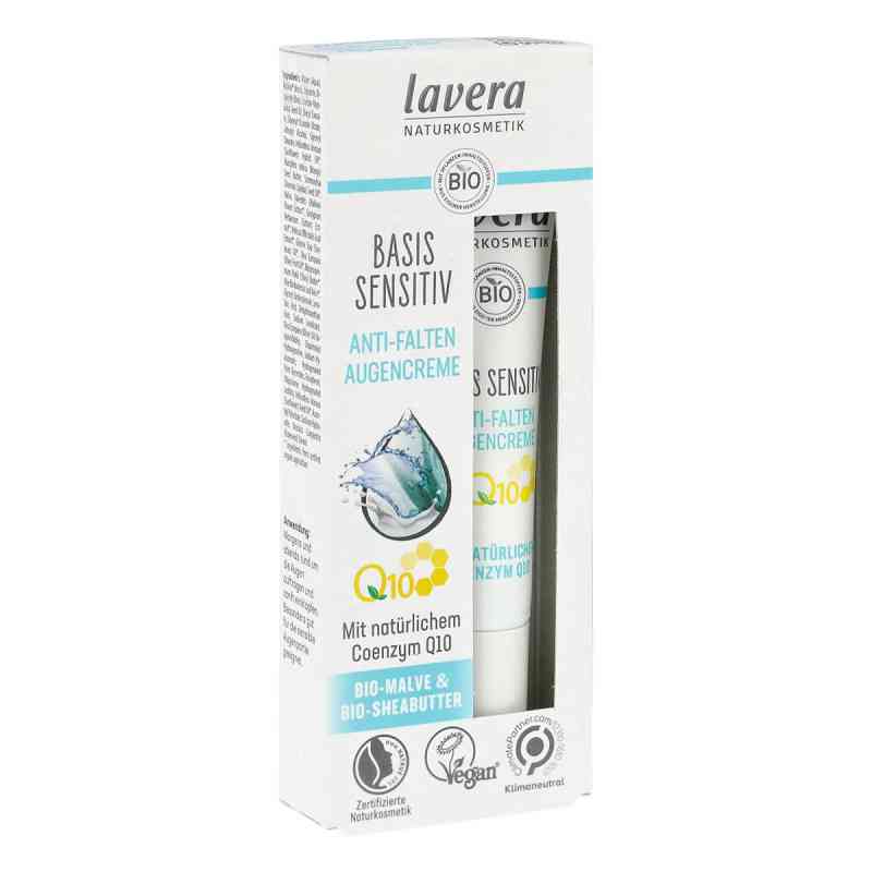 Lavera Basis Sensitiv Augencreme Q10 15 ml von LAVERANA GMBH & Co. KG PZN 17828039