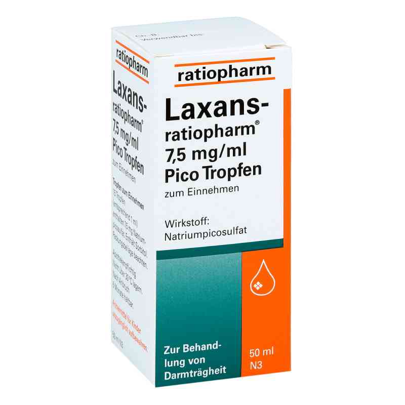 Laxans-ratiopharm 7,5mg/ml Pico 50 ml von ratiopharm GmbH PZN 04687809