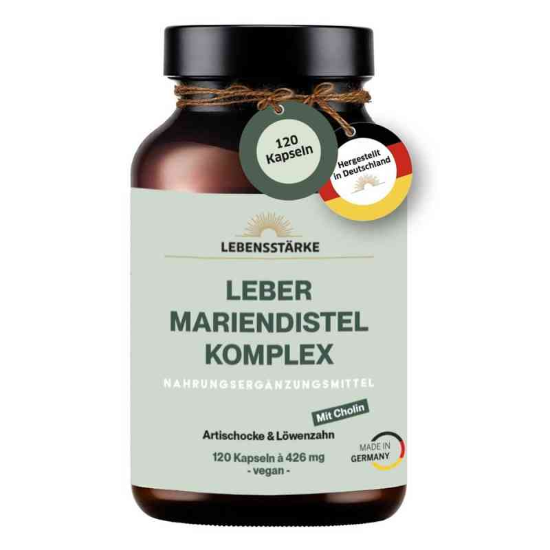Lebensstärke Leber-Mariendistel-Komplex Kapseln 120 stk von MAKE GmbH PZN 19223754