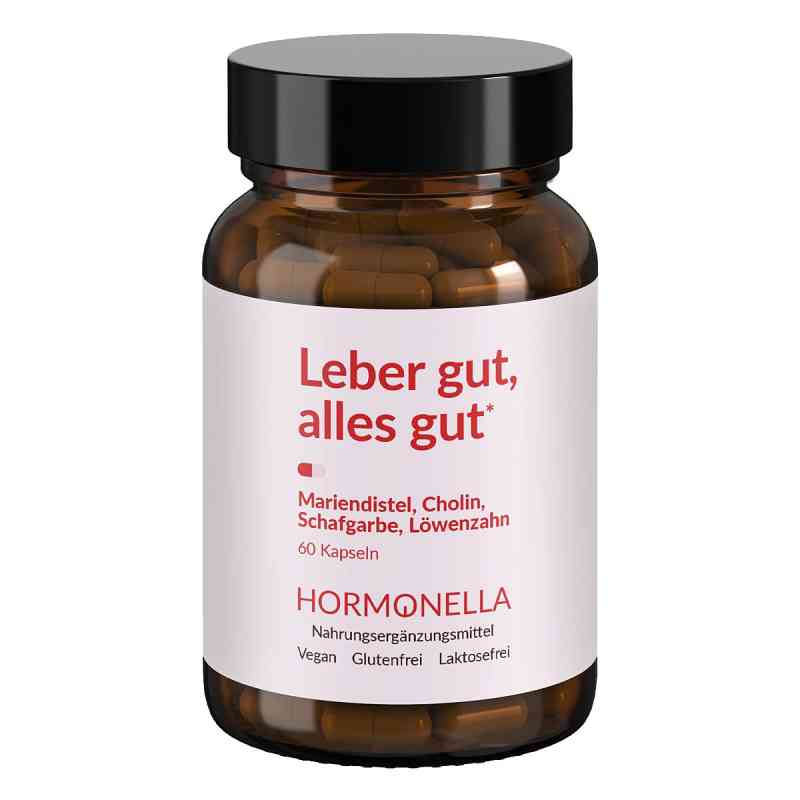 Leber Gut Alles Gut Kapseln 60 stk von Hormonella UG (haftungsbeschränkt) PZN 19893727