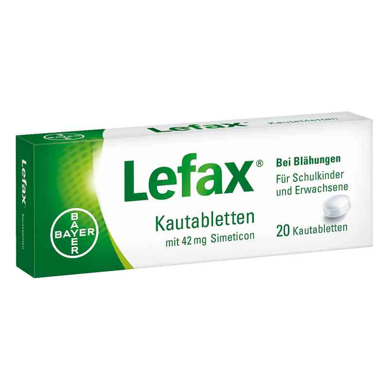 Lefax Kautabletten 20 stk von Bayer Vital GmbH PZN 02487940