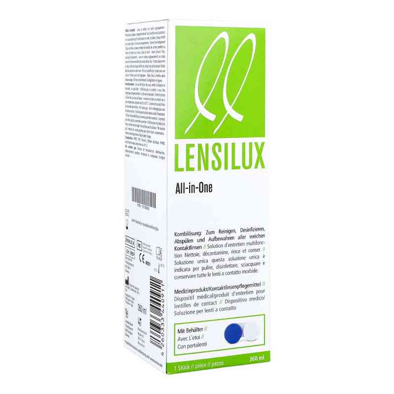Lensilux All In One Kombilösung+beh.f.w.kontaktl. 360 ml von Baltic See GmbH PZN 18165842