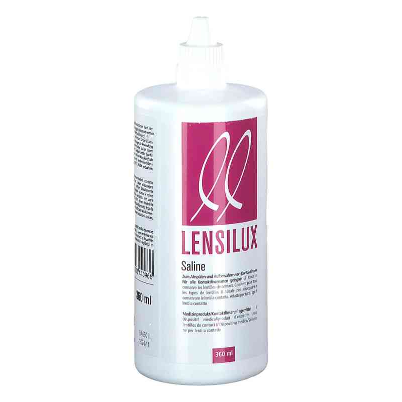 Lensilux Saline Kochsalzlösung 360 ml von Baltic See GmbH PZN 18165865