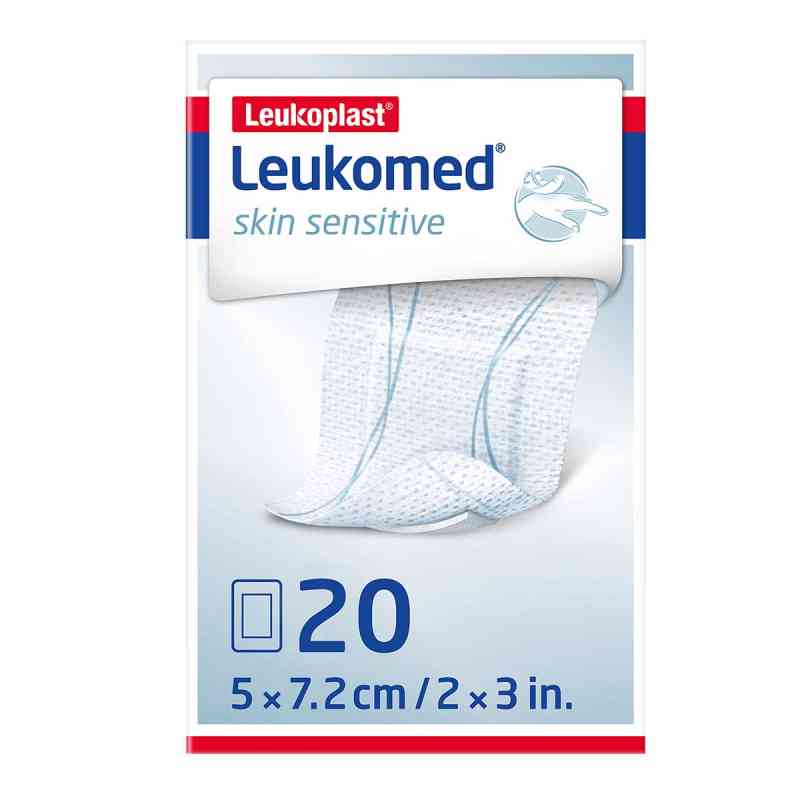 Leukomed Skin Sensitive Steril 5x7,2 Cm 20 stk von BSN medical GmbH PZN 17410914