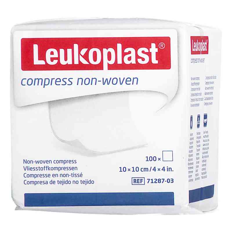 Leukoplast Compress Non-woven 10x10cm Unste.4f 100 stk von BSN medical GmbH PZN 17207076