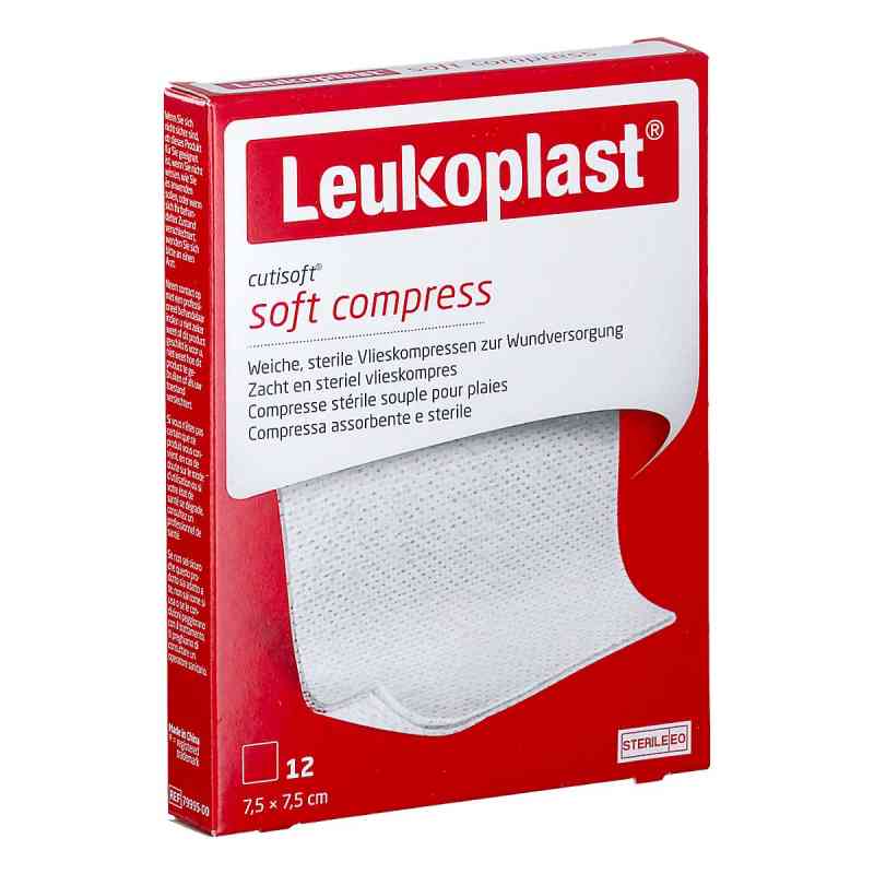 Leukoplast Cutisoft Vlieskompr.7,5x7,5 cm steril 12 stk von BSN medical GmbH PZN 14220099