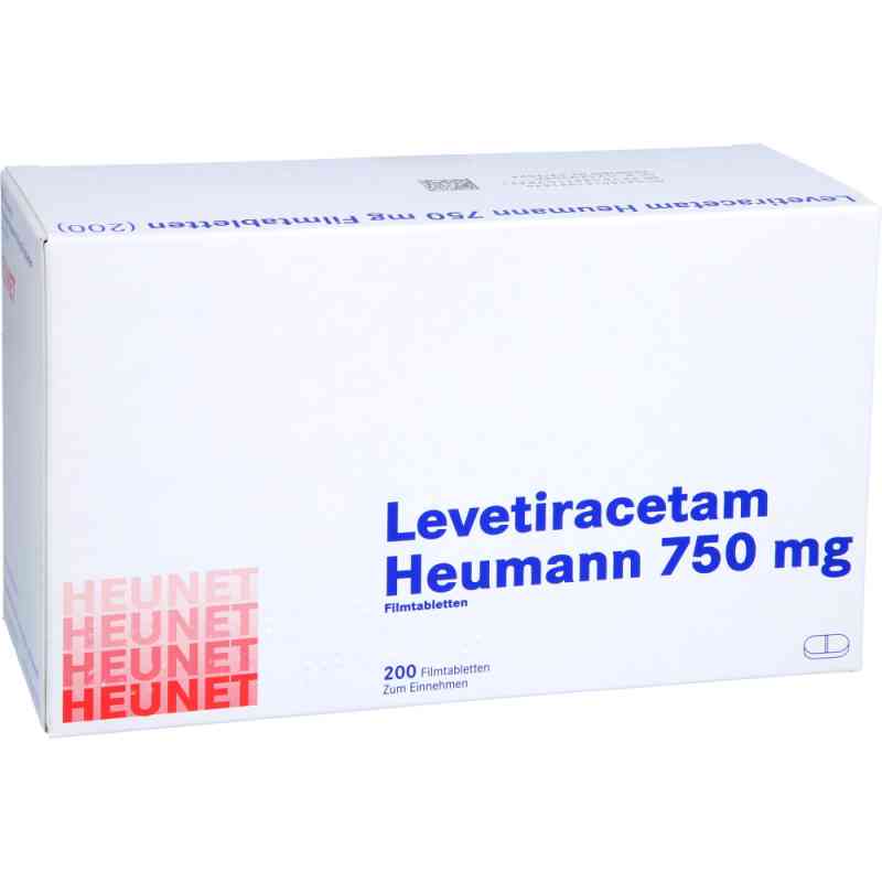 Levetiracetam Heumann 750 mg Filmtabletten Net 200 stk von Heunet Pharma GmbH PZN 16139154