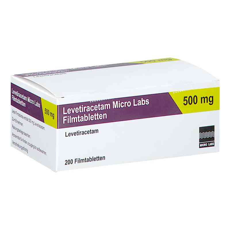 Levetiracetam Micro Labs 500 Mg Filmtabletten 200 stk von Micro Labs GmbH PZN 17819342
