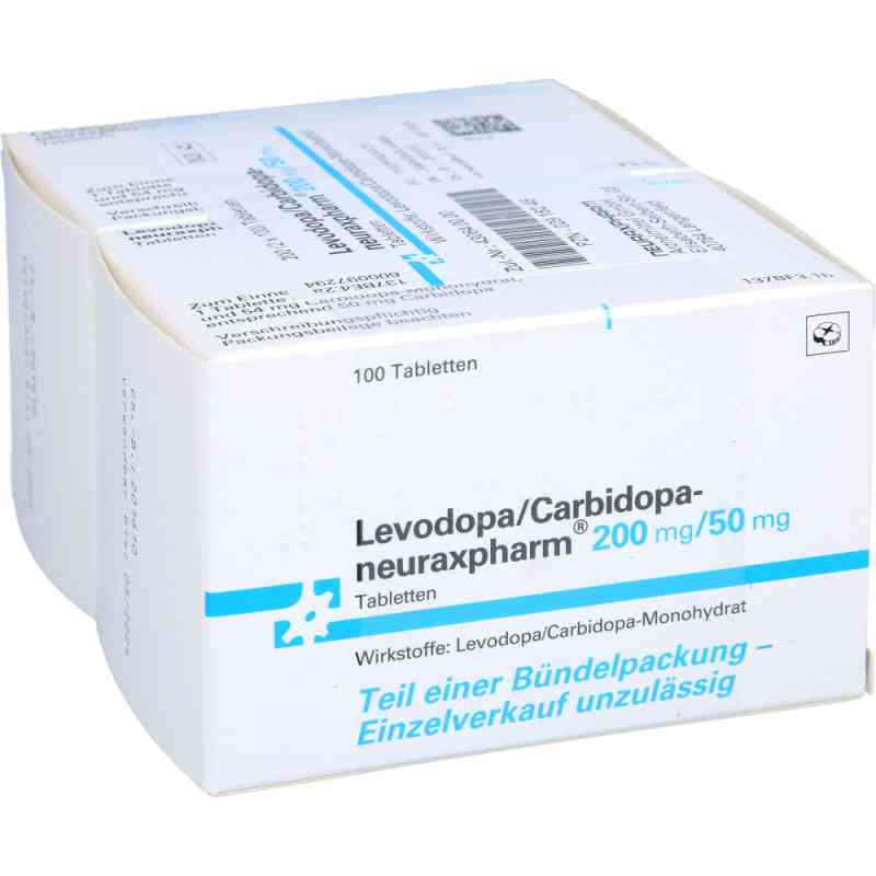 Levodop-neuraxpharm 200/50mg 200 stk von neuraxpharm Arzneimittel GmbH PZN 02918245