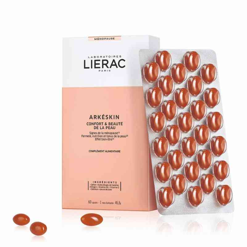 LIERAC ARKÉSKIN Nahrungsergänzungkapseln Wechseljahre 60 stk von Laboratoire Native Deutschland GmbH PZN 16876993