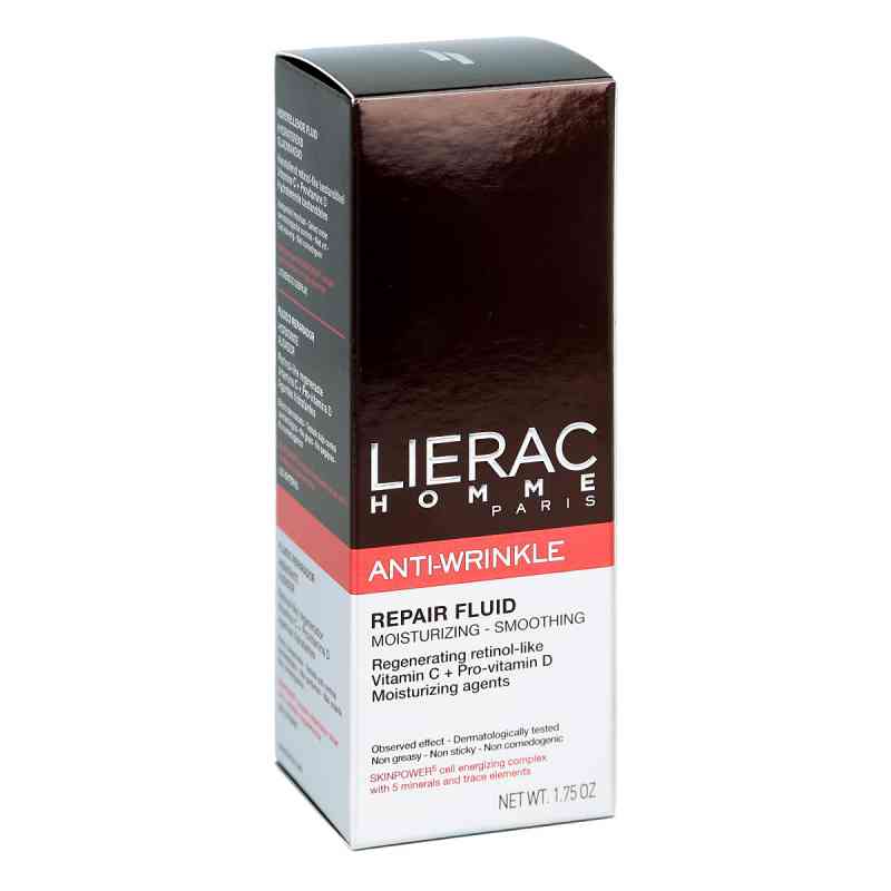 Lierac Homme Anti-rides Fluid Creme 50 ml von Ales Groupe Cosmetic Deutschland PZN 10118754