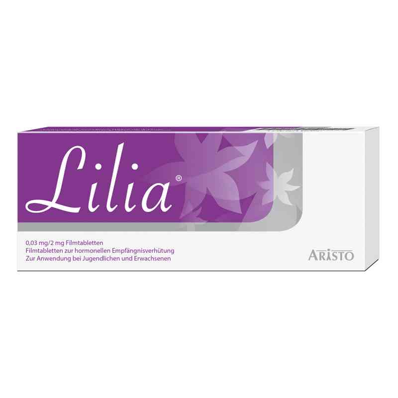 Lilia 0,03mg/2mg 3X21 stk von Aristo Pharma GmbH PZN 06119400