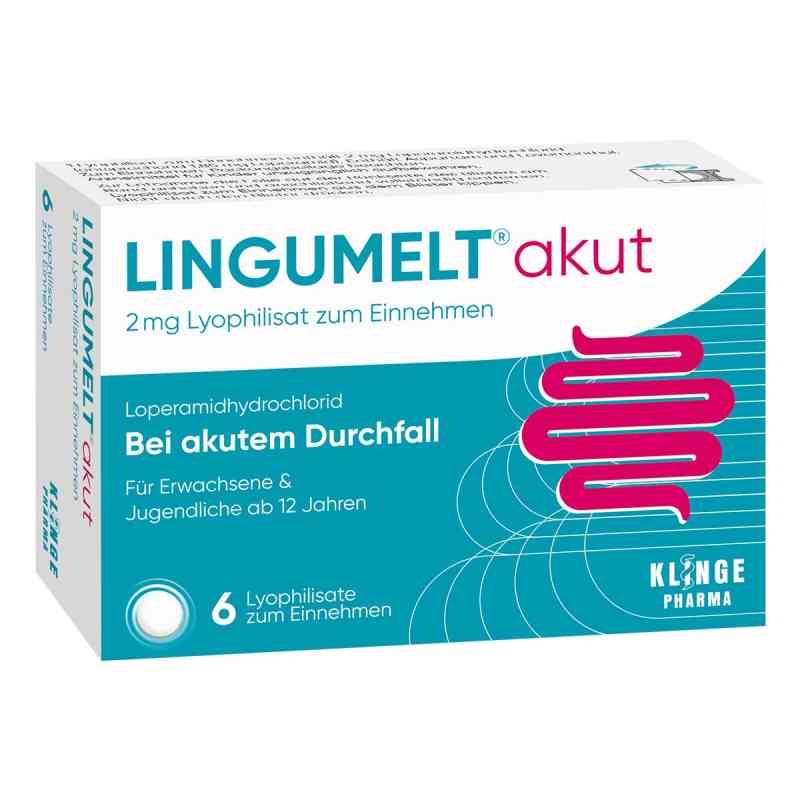 Lingumelt Akut 2 Mg Lyophilisat Zum Einnehmen 6 stk von Klinge Pharma GmbH PZN 17526829