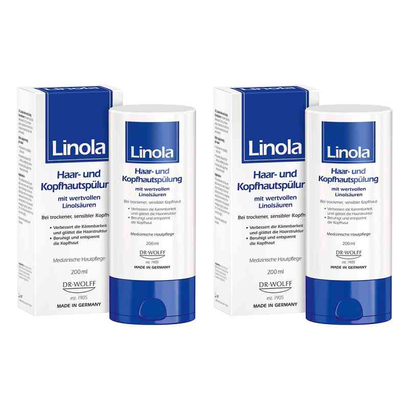 Linola Haar- Und Kopfhautspülung 2x200 ml von Dr. August Wolff GmbH & Co.KG Arzneimittel PZN 08105870