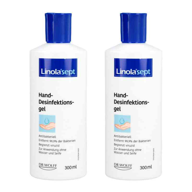 Linola Sept Hand-Desinfektionsgel 2x300 ml von Dr. August Wolff GmbH & Co.KG Arzneimittel PZN 08101447