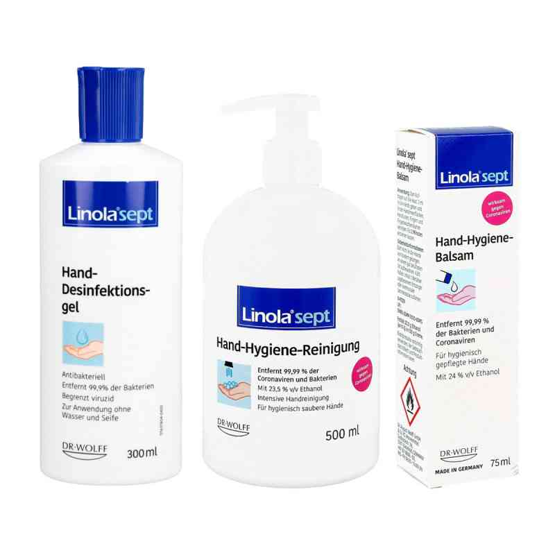 Linola Sept Handhygiene Set 1 Pck von Dr. August Wolff GmbH & Co.KG Arzneimittel PZN 08101450