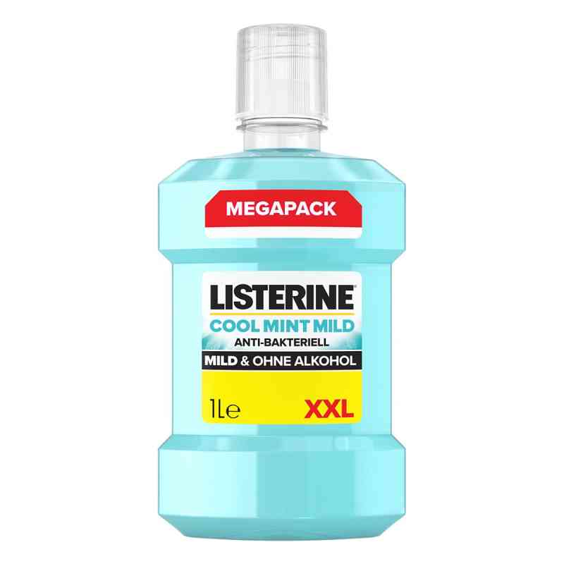 Listerine Cool Mint Milder Geschmack Mundspülung 1 l von Kenvue Germany GmbH (OTC) PZN 18754461