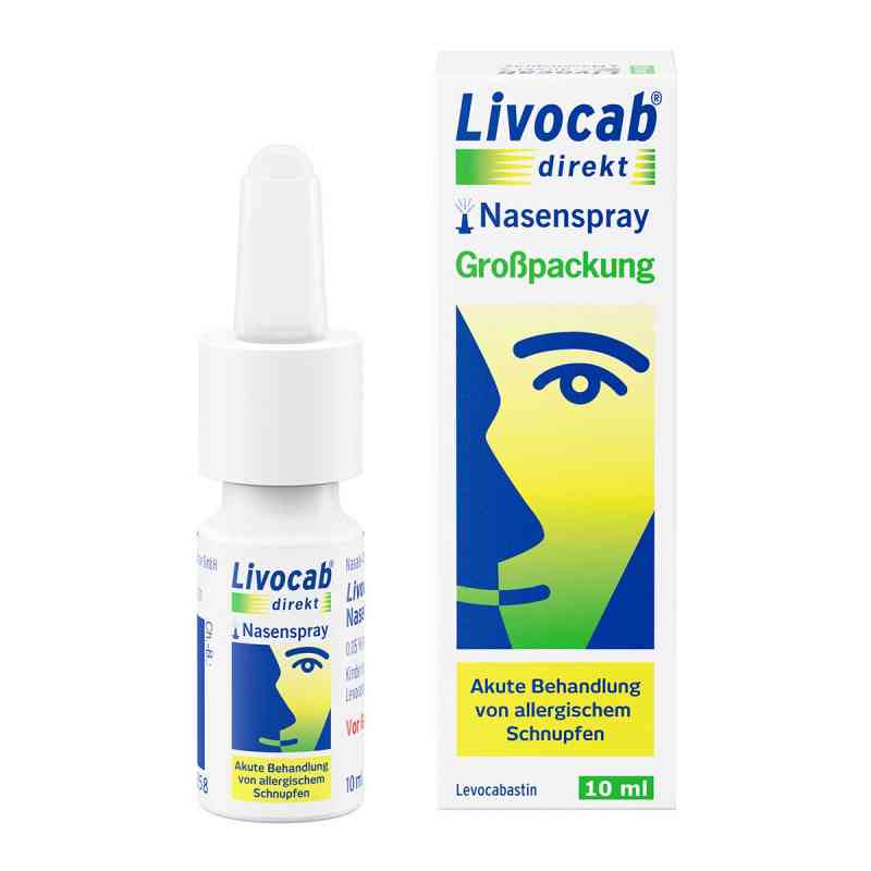 Livocab direkt Nasenspray bei Allergie 10 ml von Kenvue Germany GmbH (OTC) PZN 13839164