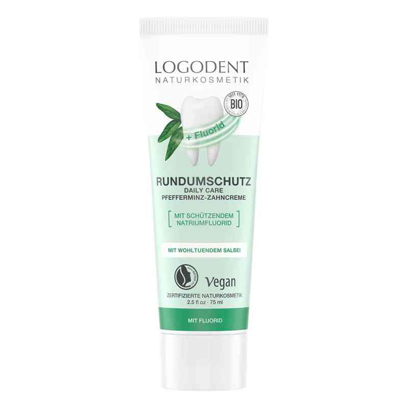Logona Rundumschutz Daily Care Zahncreme mit Flourid 75 ml von LOGOCOS Naturkosmetik GmbH & Co. KG PZN 12724111