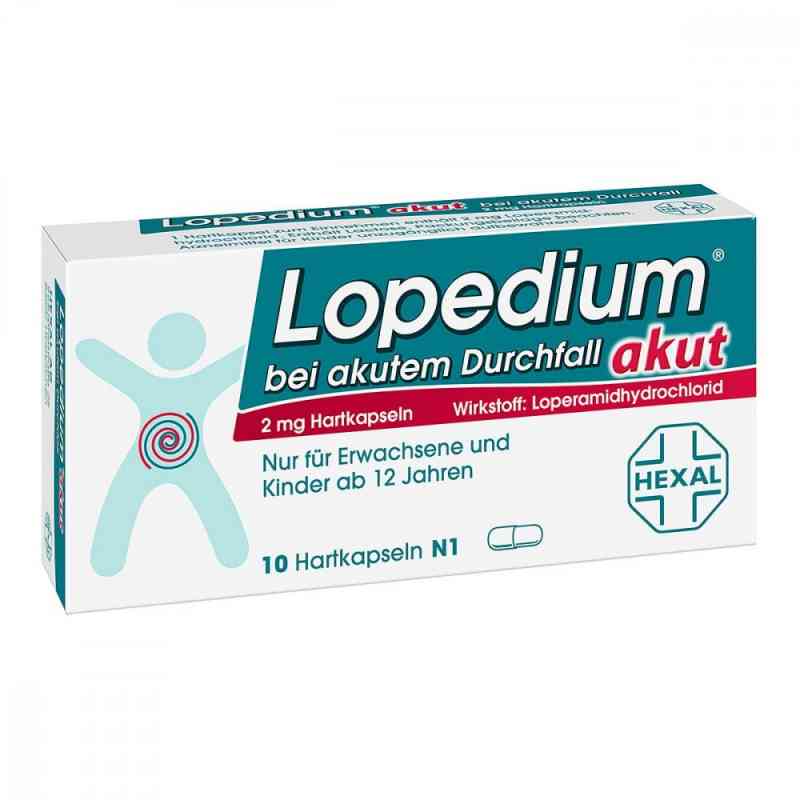 Lopedium akut bei akutem Durchfall 10 stk von Hexal AG PZN 01939446