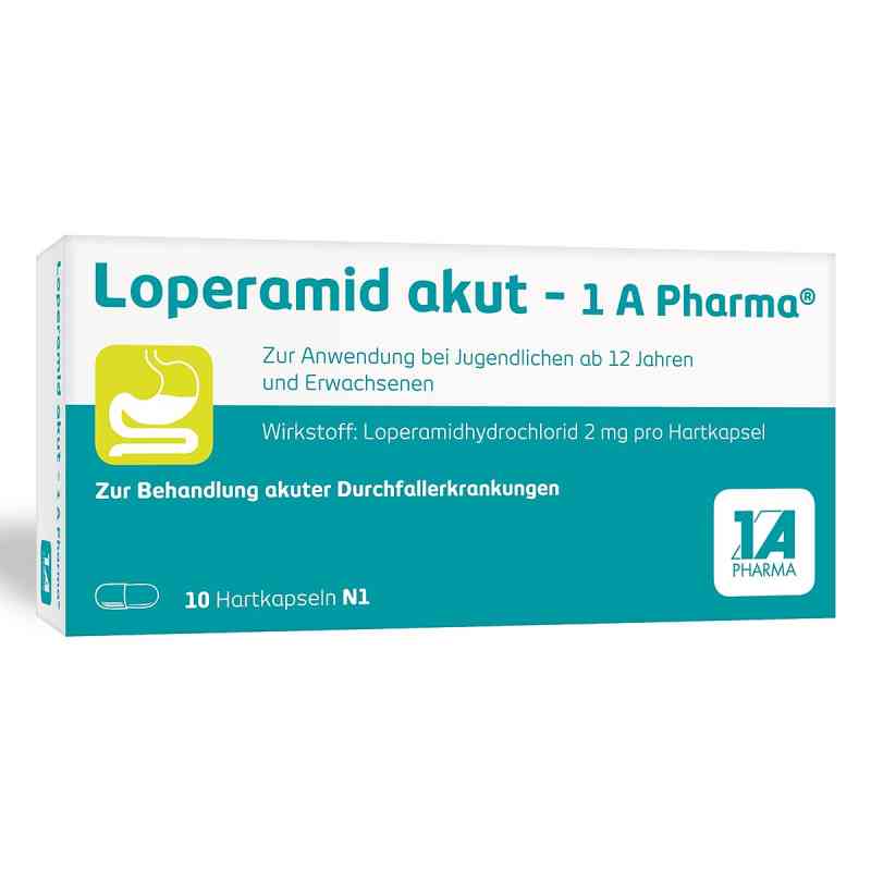 Loperamid akut - 1 A Pharma® 10 stk von 1 A Pharma GmbH PZN 01338066