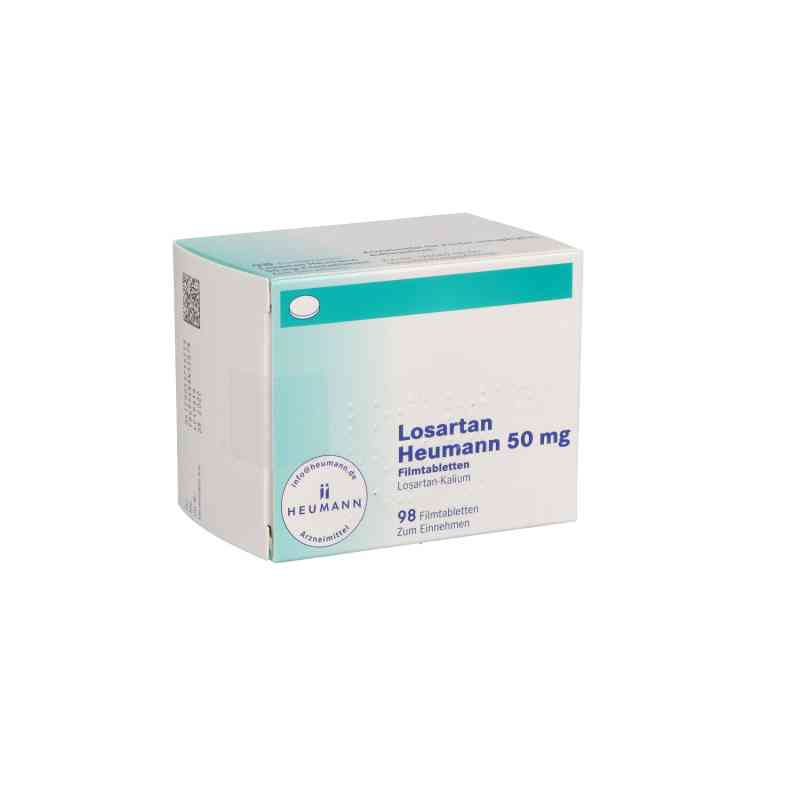 Losartan Heumann 50mg 98 stk von HEUMANN PHARMA GmbH & Co. Generica KG PZN 05371675