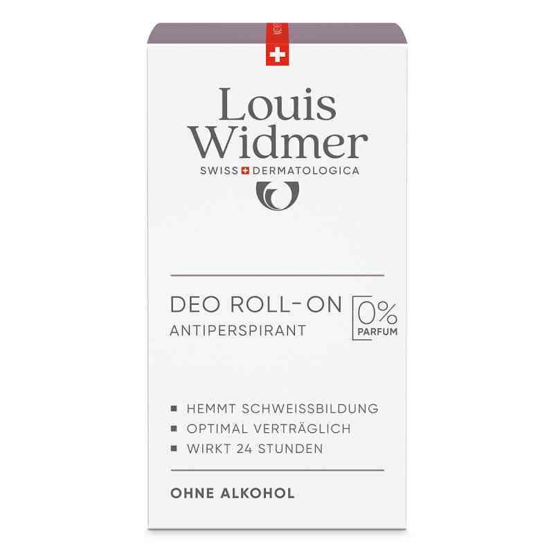 Louis Widmer Deo Roll-on Antiperspirant unparfümiert 50 ml von LOUIS WIDMER GmbH PZN 19395828