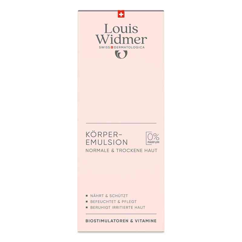 Louis Widmer Körperemulsion unparfümiert 200 ml von LOUIS WIDMER GmbH PZN 19395679