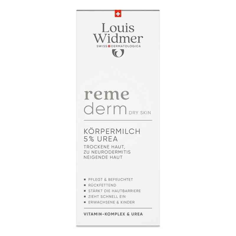 Louis Widmer remederm Körpermilch 5% Urea 200 ml von LOUIS WIDMER GmbH PZN 19400038