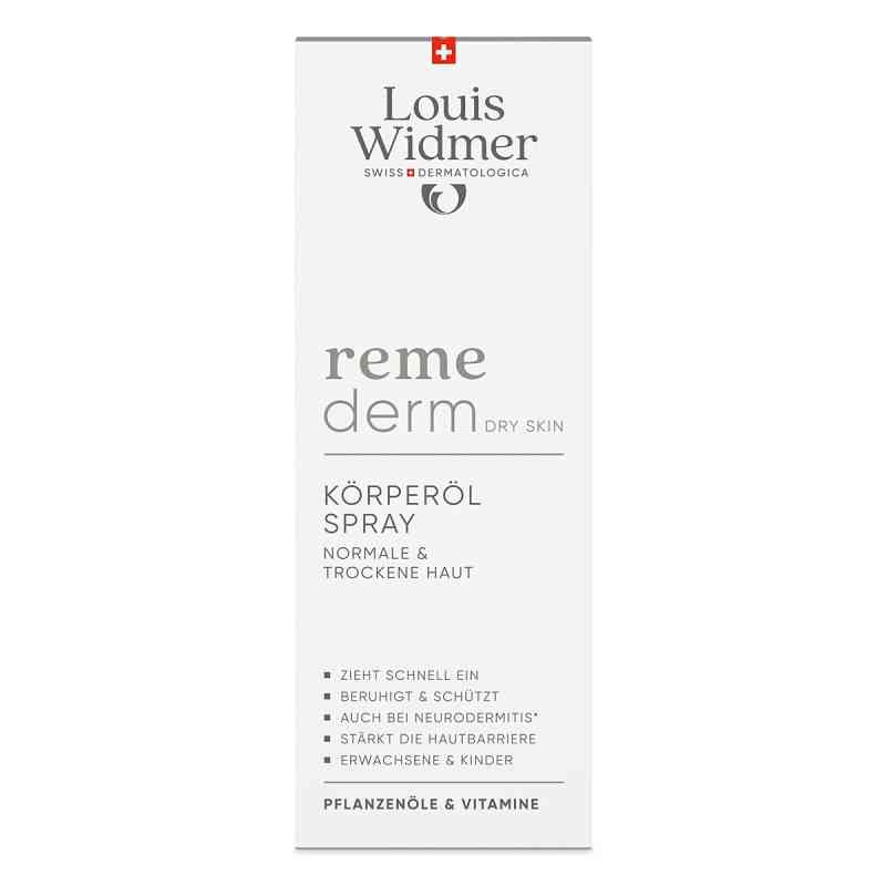 Louis Widmer remederm Körperöl Spray unparfümiert 150 ml von LOUIS WIDMER GmbH PZN 19396006