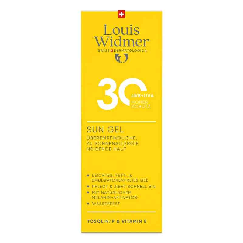Louis Widmer Sun Gel 30  100 ml von LOUIS WIDMER GmbH PZN 19396207
