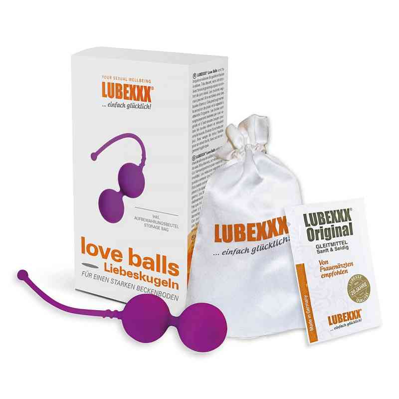 Lubexxx love balls Liebeskugeln für Beckenbodentraining lila 1 stk von MAKE GmbH PZN 14304175