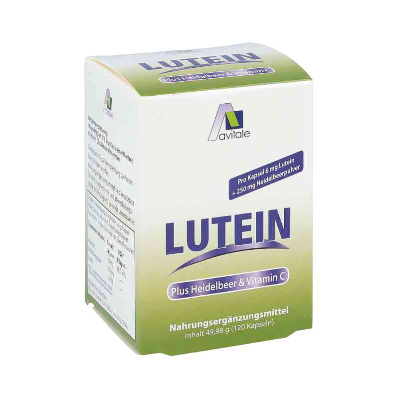 Lutein Kapseln 6 mg + Heidelbeer 120 stk von Avitale GmbH PZN 04347700