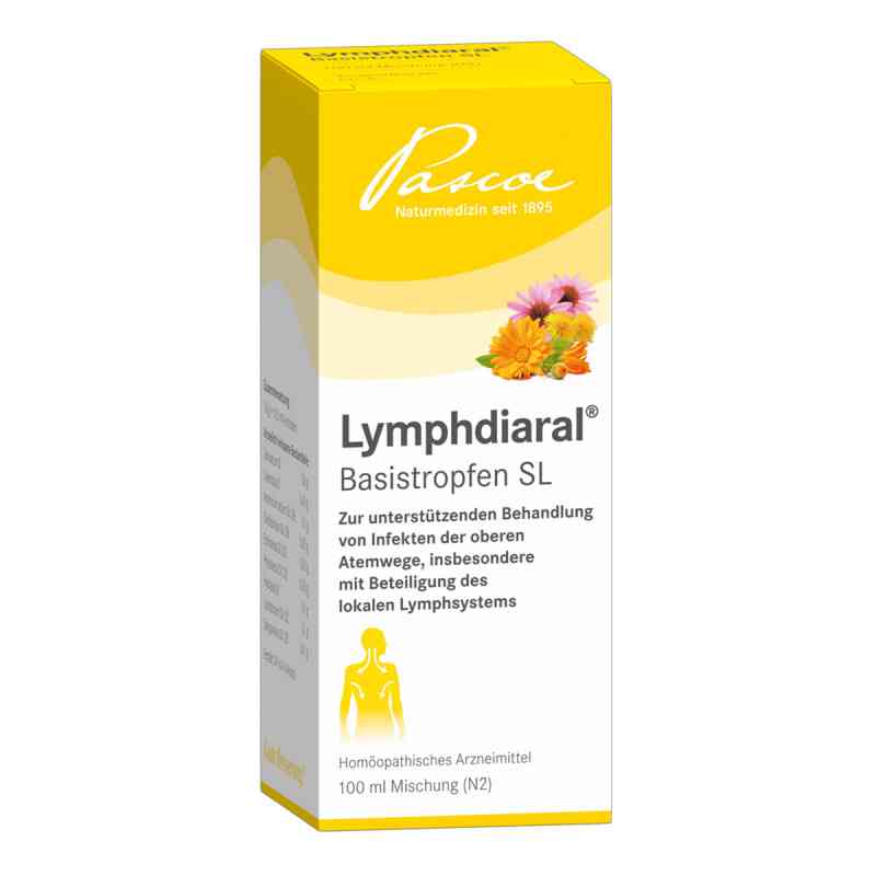 Lymphdiaral Basistropfen Sl 100 ml von Pascoe pharmazeutische Präparate GmbH PZN 03898042