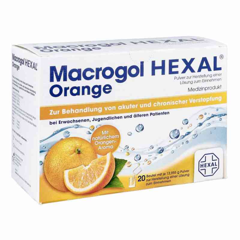 Macrogol Hexal Orange Plv.z.her.e.lsg.z.einn.btl. 20 stk von Hexal AG PZN 11553707