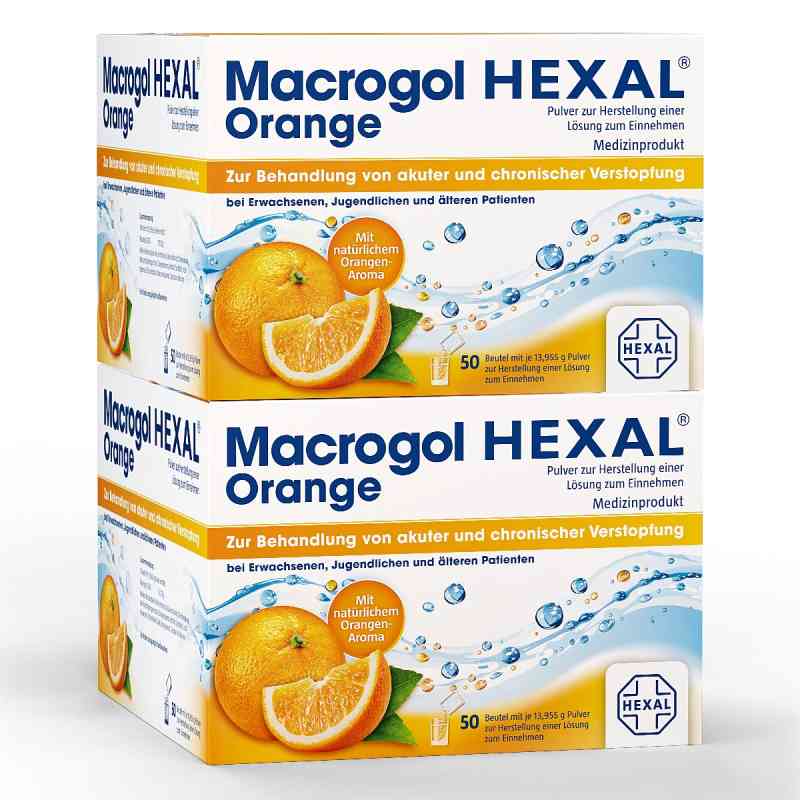 MacrogolHEXAL® Orange 100 stk von Hexal AG PZN 11553736