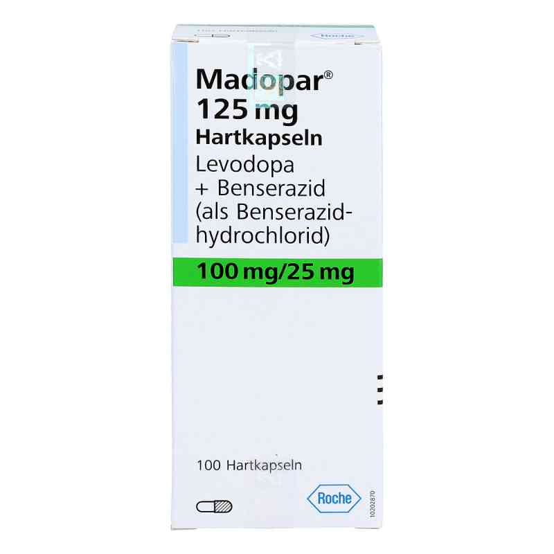 Madopar 125mg 100 stk von Roche Pharma AG PZN 03395803