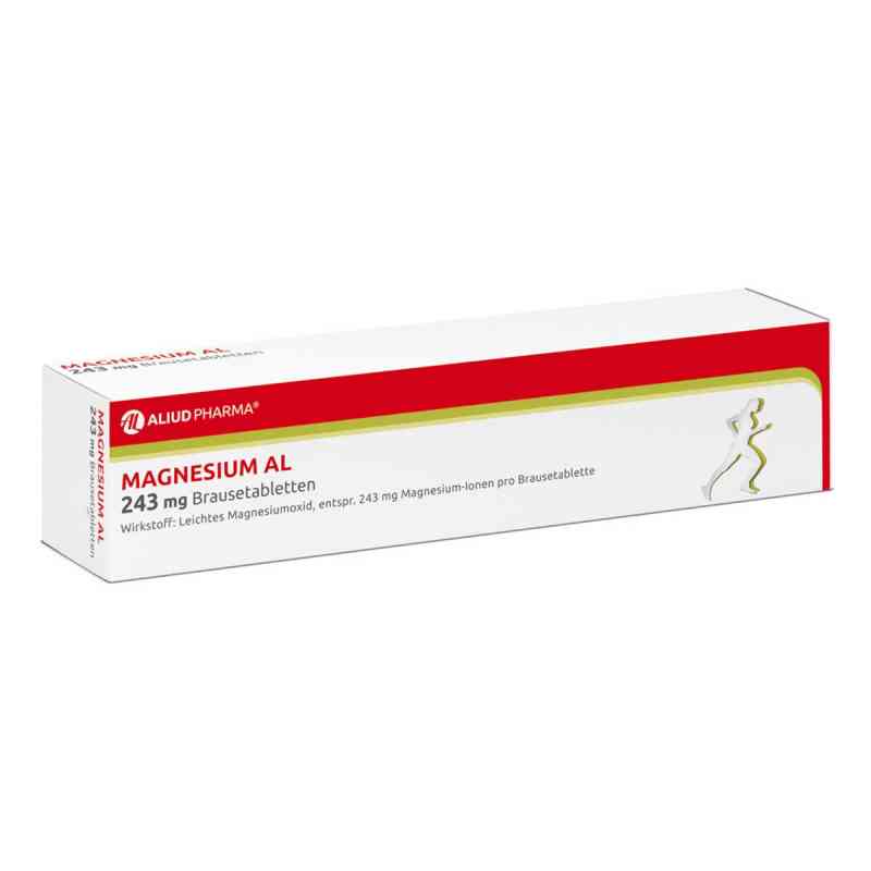 Magnesium AL 243 mg Brausetabletten bei Wadenkrämpfen 40 stk von ALIUD Pharma GmbH PZN 00655103