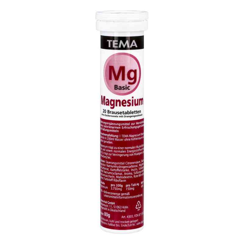 Magnesium Brausetabletten 20 stk von AMOSVITAL GmbH PZN 08715922
