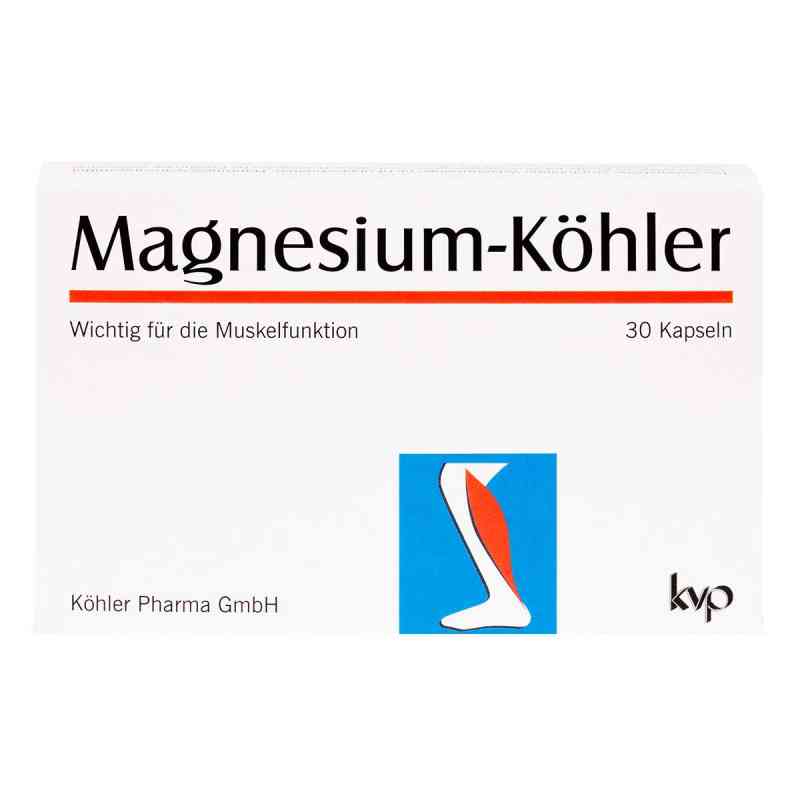 Magnesium Köhler Kapseln 1X30 stk von Köhler Pharma GmbH PZN 06103385