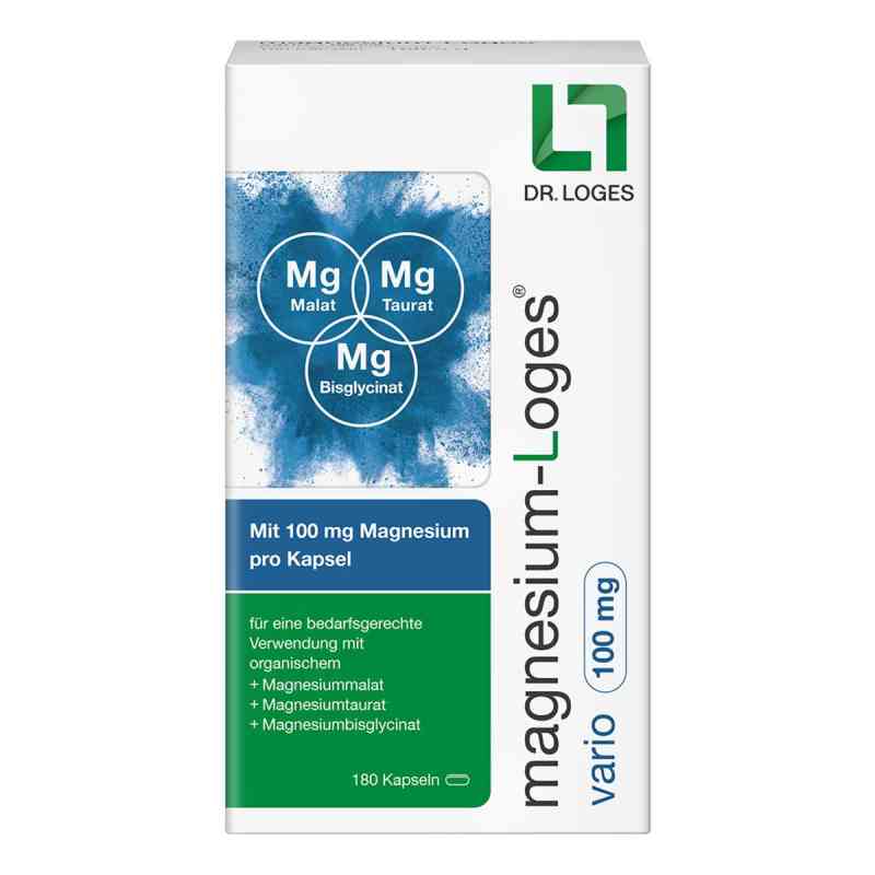 Magnesium-Loges Vario 100 Mg Kapseln 180 stk von Dr. Loges + Co. GmbH PZN 20102582