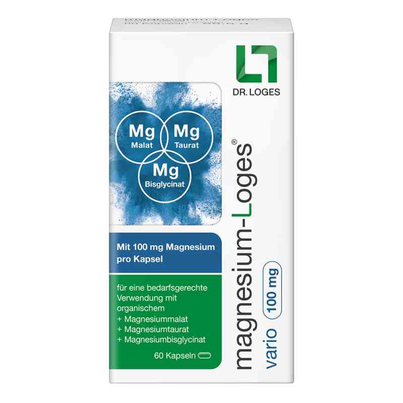 Magnesium-Loges Vario 100 Mg Kapseln 60 stk von Dr. Loges + Co. GmbH PZN 17558798