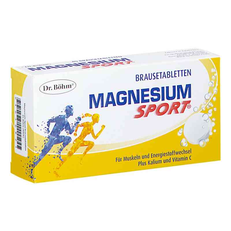 Magnesium Sport Brausetabletten Doktor Böhm 40 stk von Apomedica Pharmazeutische Produk PZN 04036621