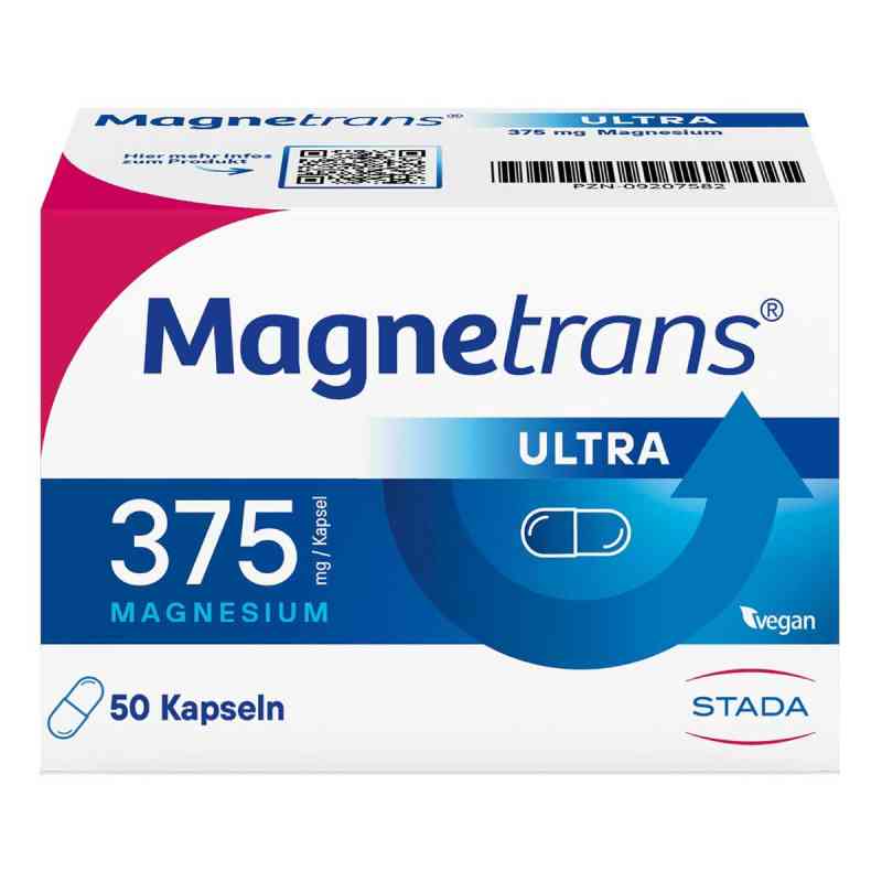 Magnetrans 375mg ultra Magnesium Kapseln 50 stk von STADA Consumer Health Deutschland GmbH PZN 09207582