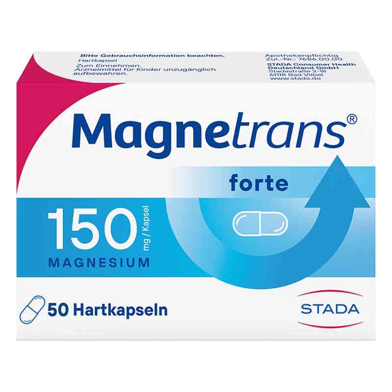 Magnetrans forte 150 mg Magnesium Hartkapsel 50 stk von STADA Consumer Health Deutschland GmbH PZN 03127847